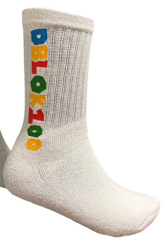Dblok100fordacultre Embroidered & DTF Print Socks